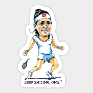 Ons Jabeur Pro tennis player Sticker